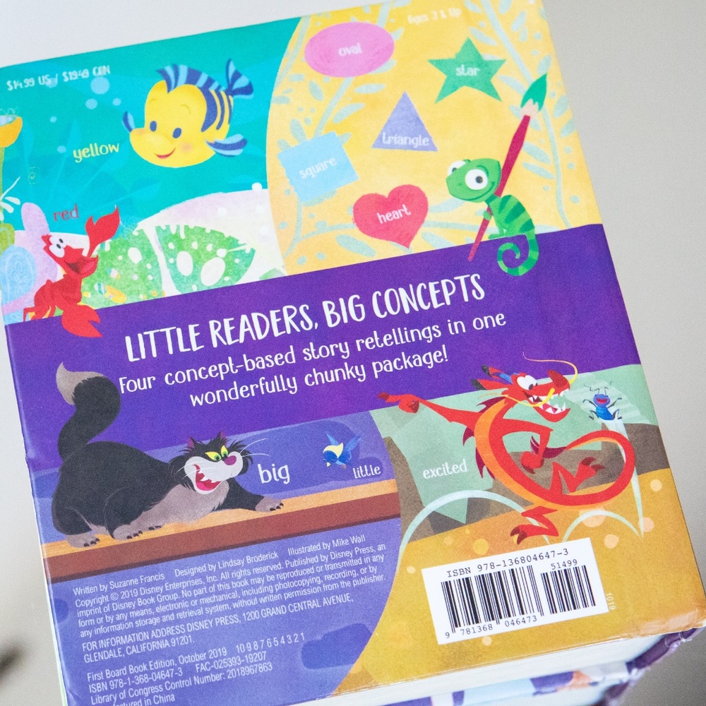 Disney Princess 'The Little Book Of Big Ideas!' Hardcover Board Book - Picture 6 of 14